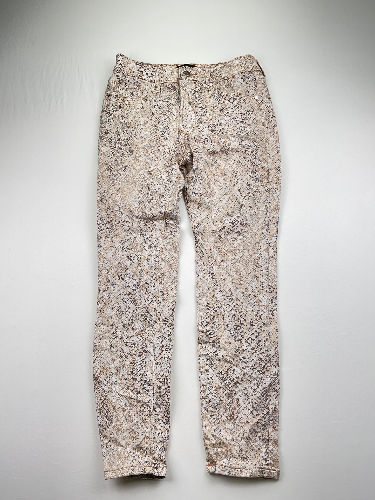 Pantalon Jeans Animal Print Express