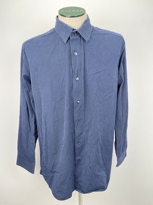 Camisa Azul marino de Rayas Apt.9