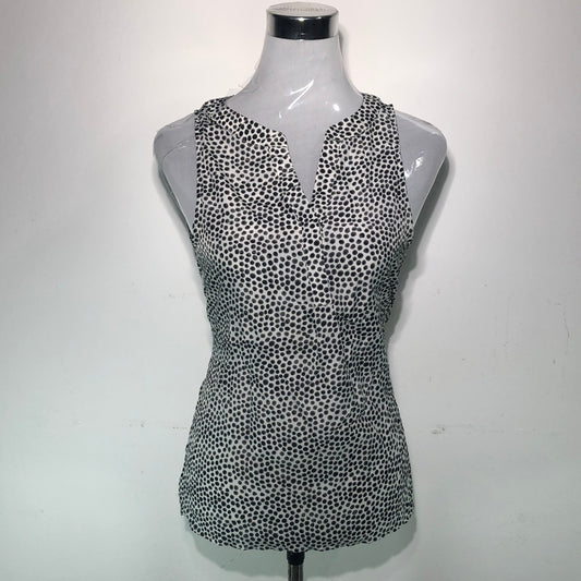 Blusa Blanco de Lunares Cynthia Rowley