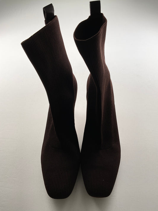 Botas Marron de Tacón Dolce Vita