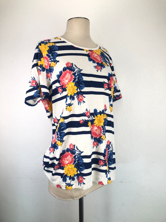 Camiseta Blanco de Flores White  Stag