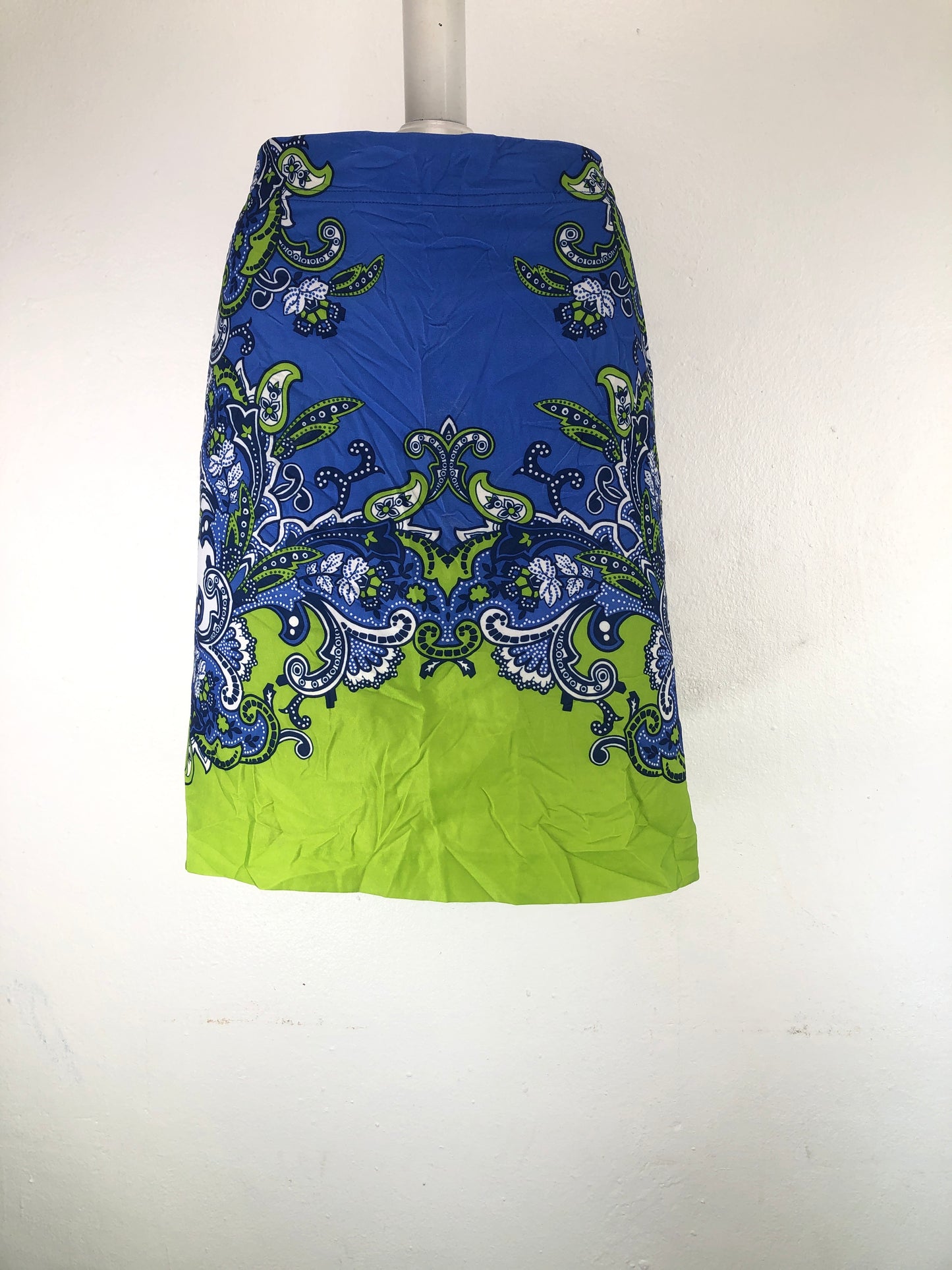 Falda Azul Floral Variagis