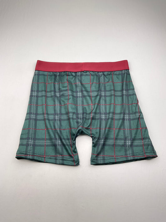 Boxer Verde de Cuadro Aeropostale