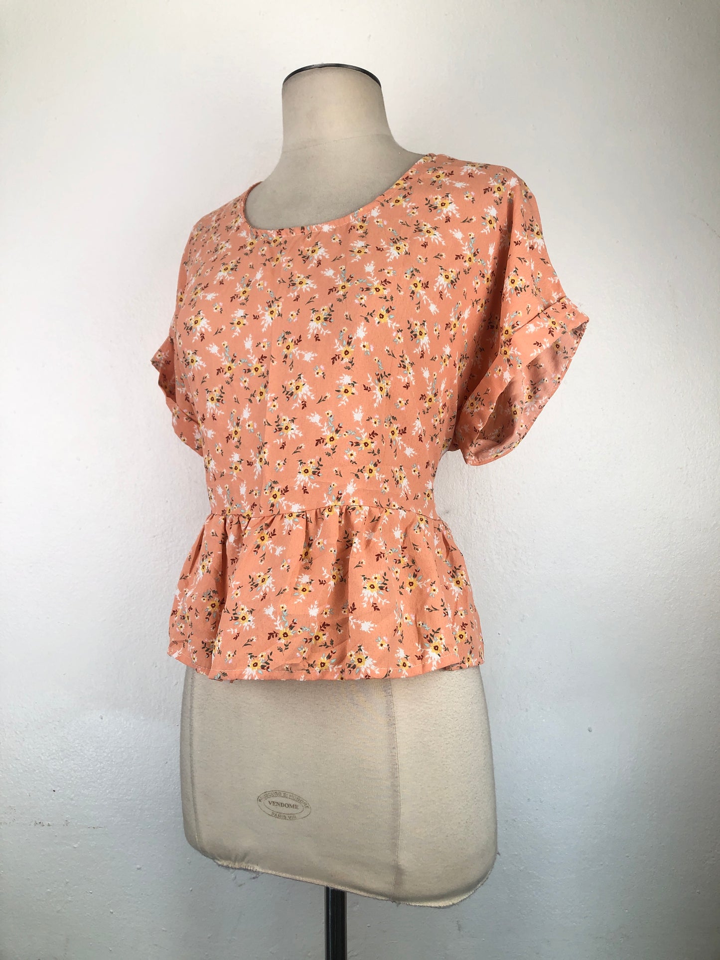 Blusa Rosado Floral Originality