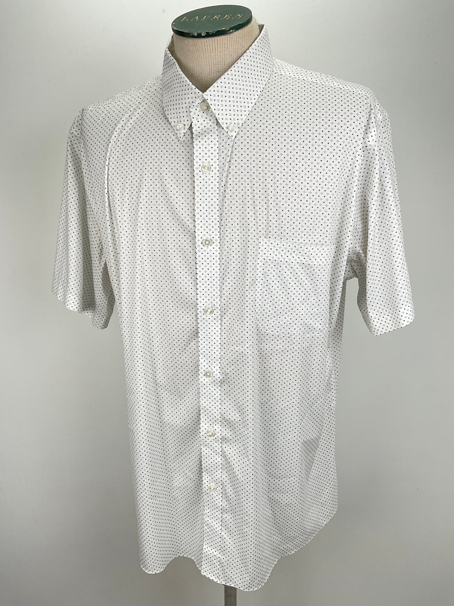 Camisa Blanco Floral Gold Label