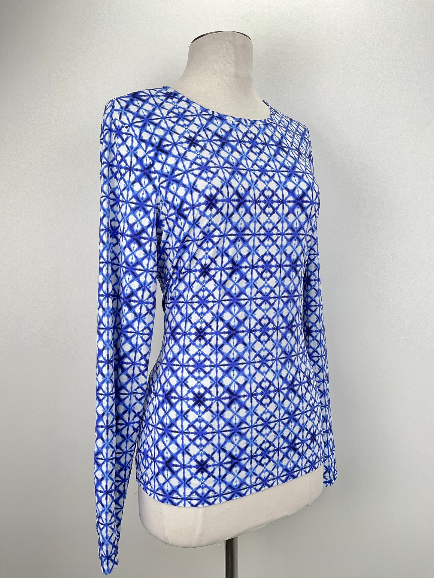 Blusa Azul  Floral Lands’ end