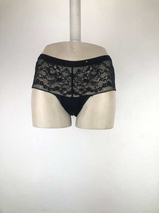 Panti Negro Floral Auden