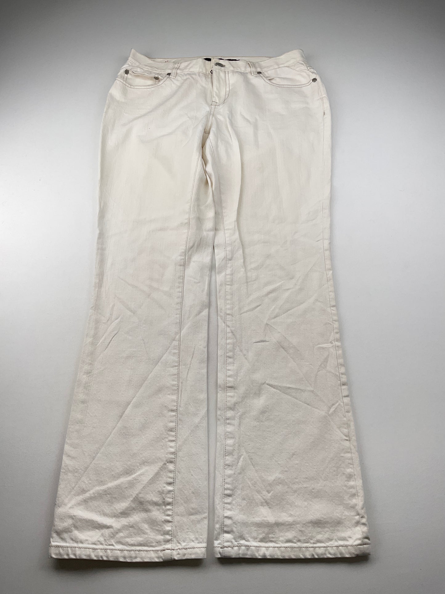 Pantalón Jeans Blanco Calvin Klein Jeans