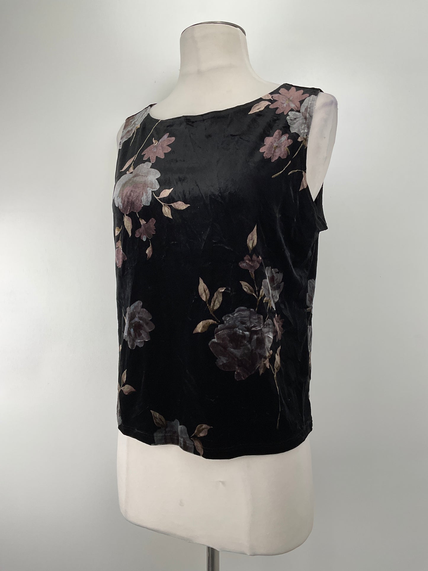 Blusa Negro Floral Variangis
