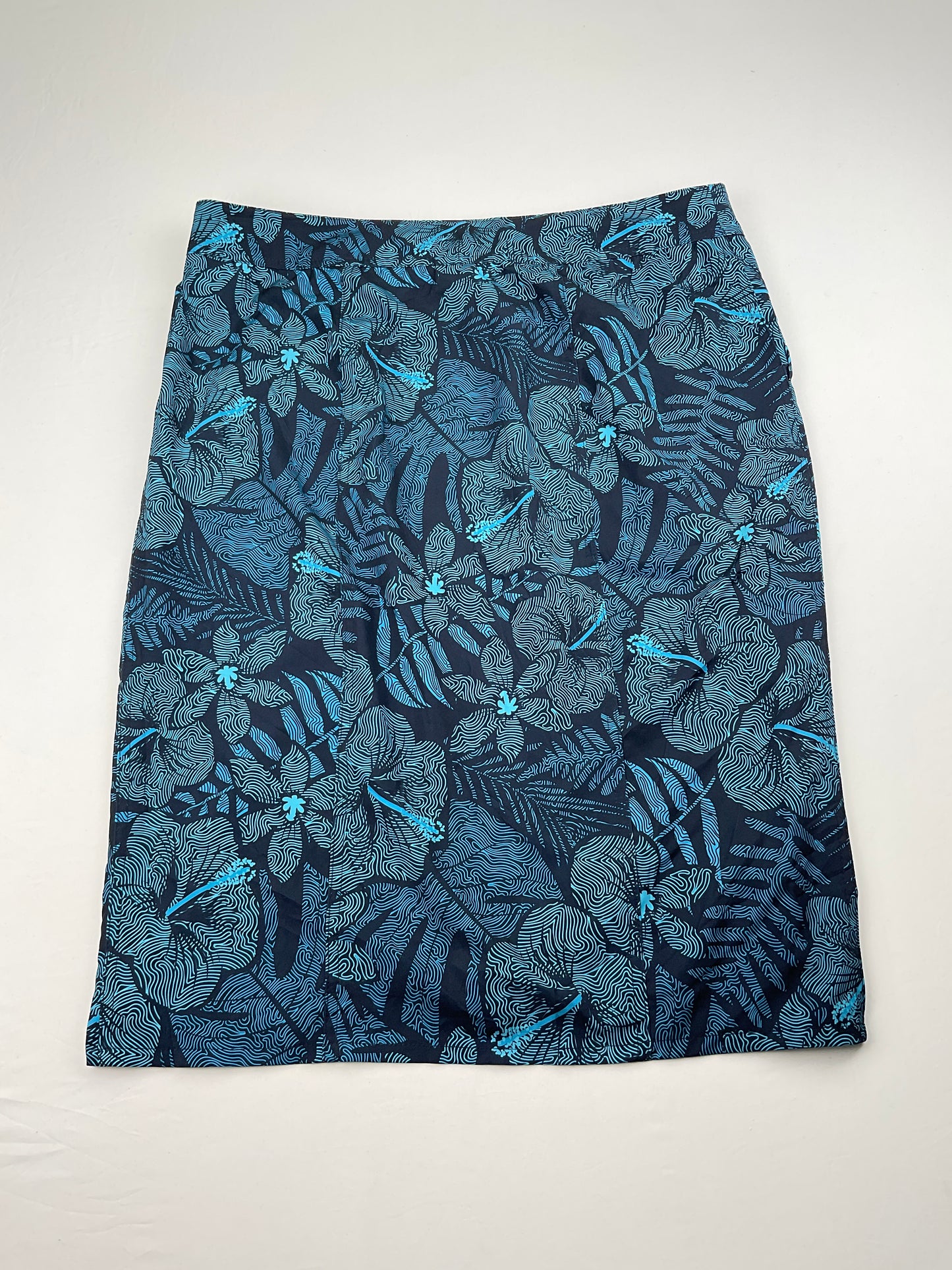 Falda Azul Floral  RIP Skint