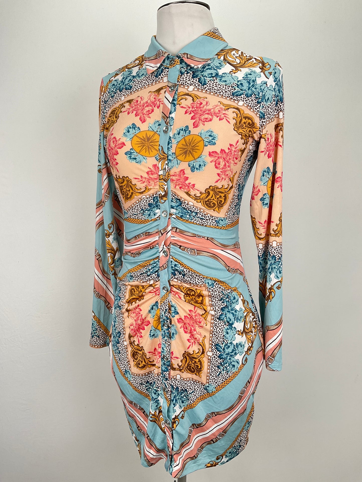 Vestido Multicolor Guess