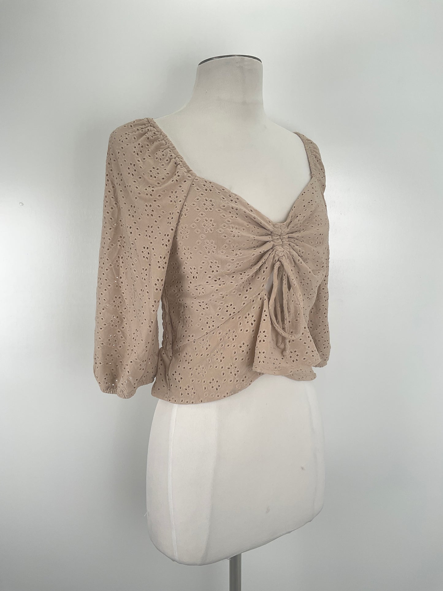 Blusa Crema Romantics
