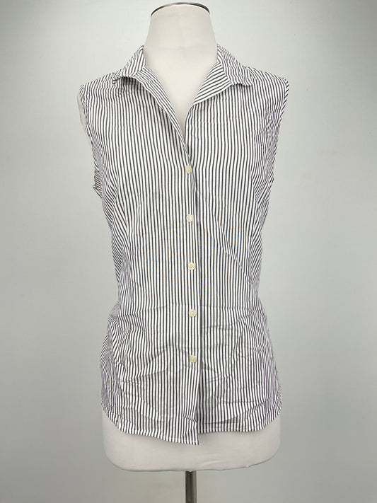 Camisa Blanco de Rayas Jones New York