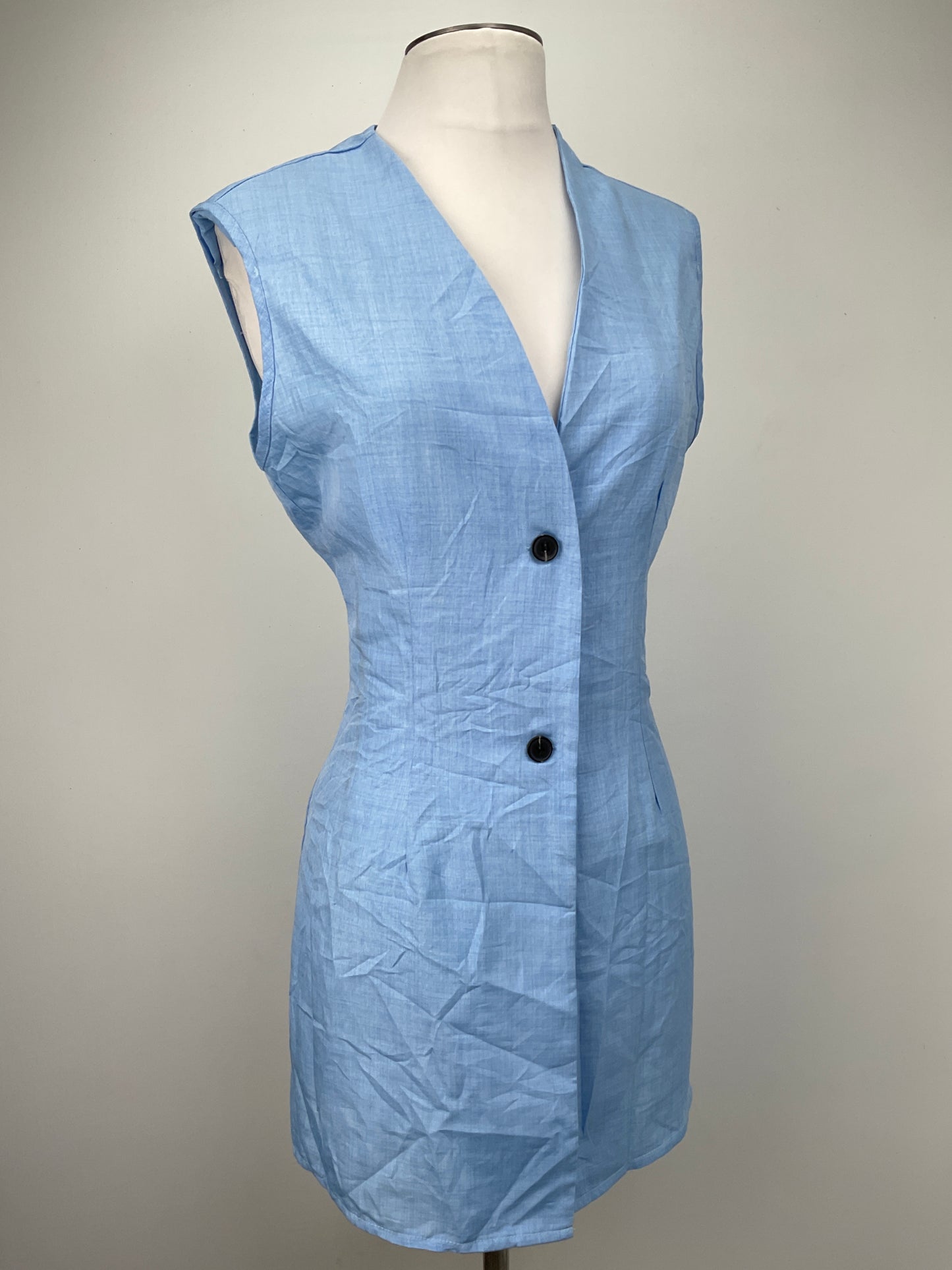 Chaleco Azul Claro Shein