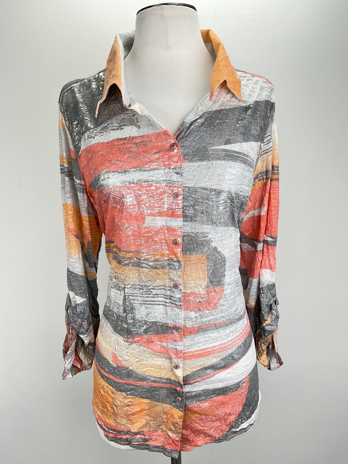 Camisa Multicolor David Cline