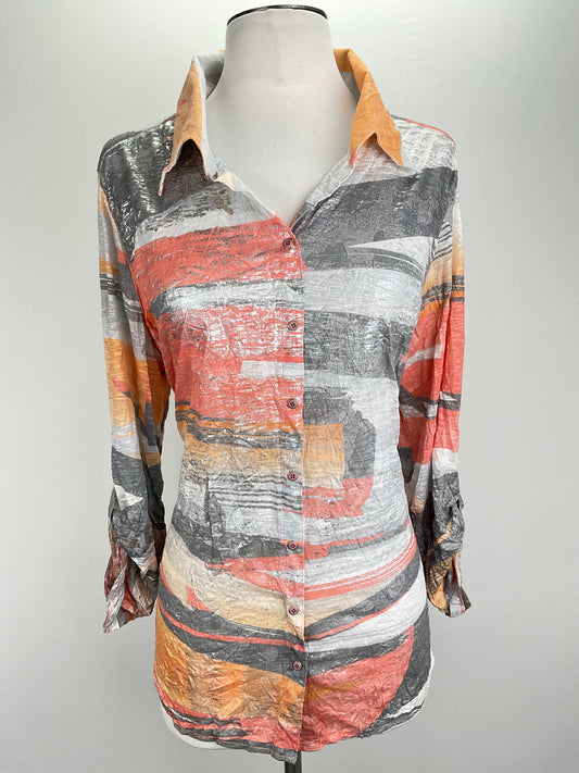 Camisa Multicolor David Cline