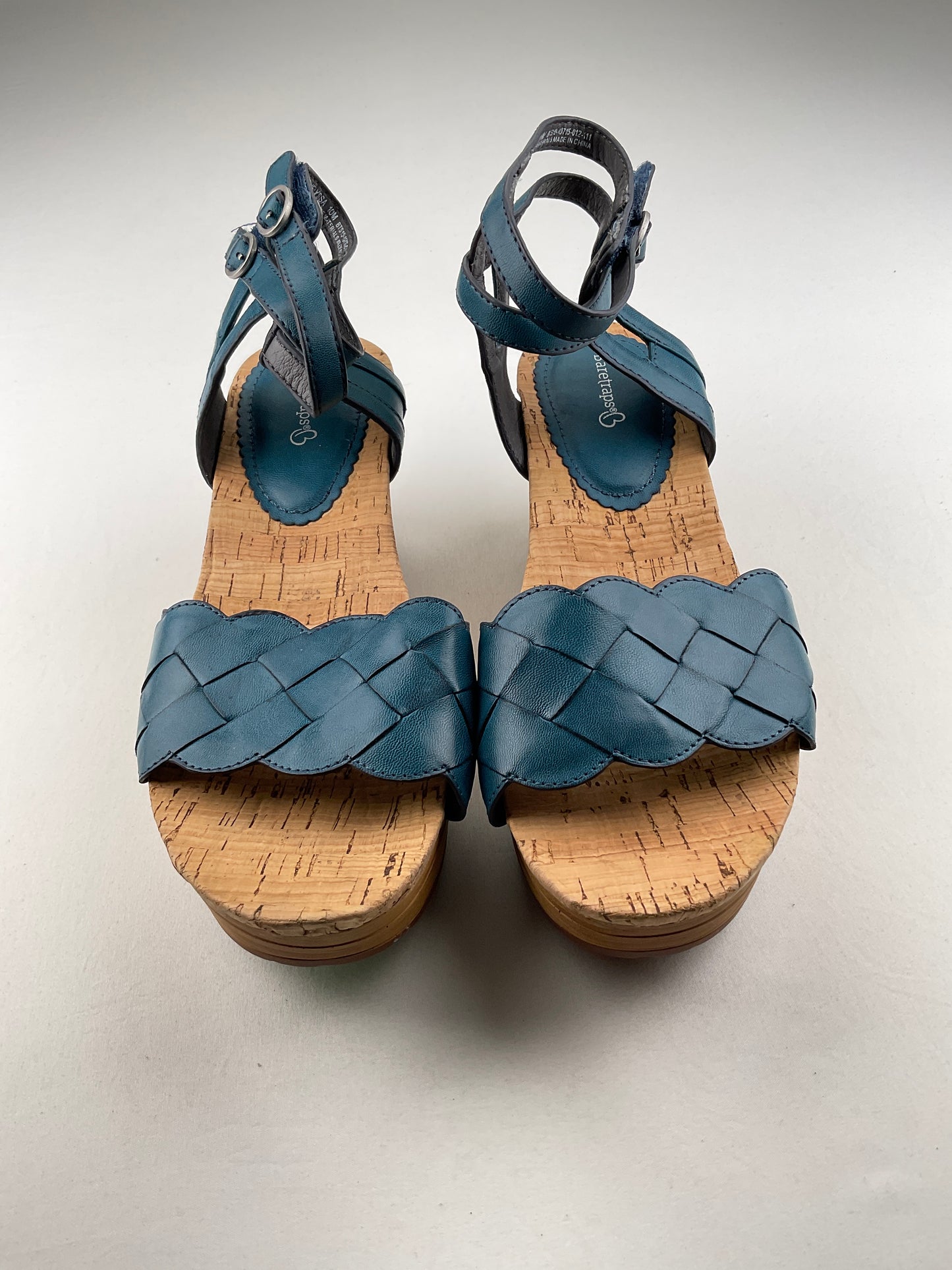 Zapatilla Azul Plataforma Baretraps