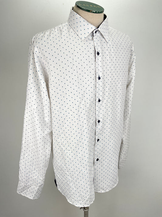 Camisa Blanco de Lunares Silver Stone