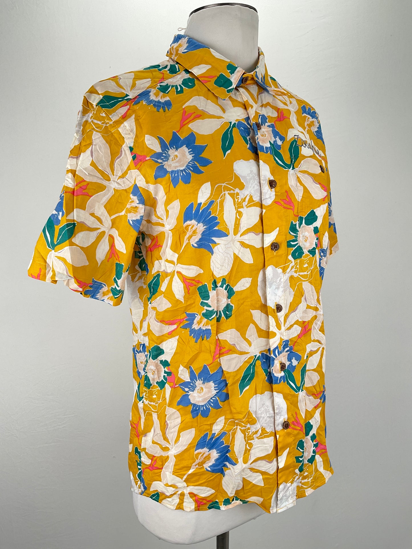 Camisa Amarillo Floral Pataloha