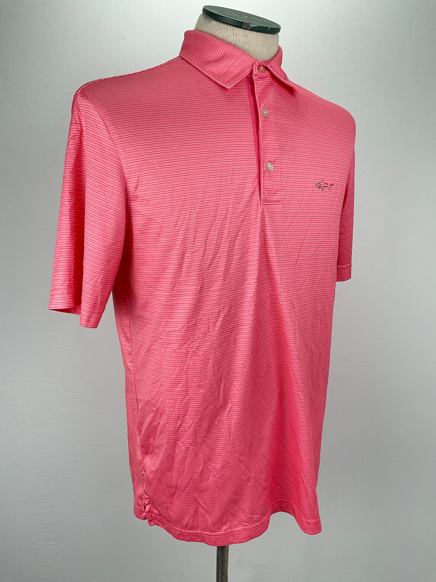 Camiseta Rosado Rayas Greg Norman