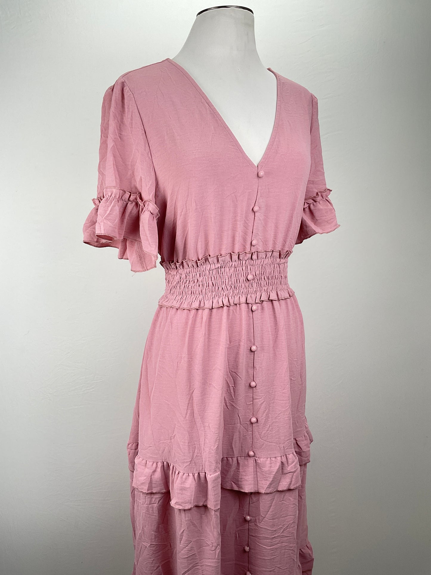 Vestido Nude Simplee