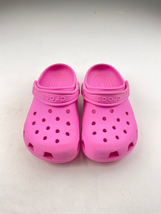 Sandalia crocs rosado