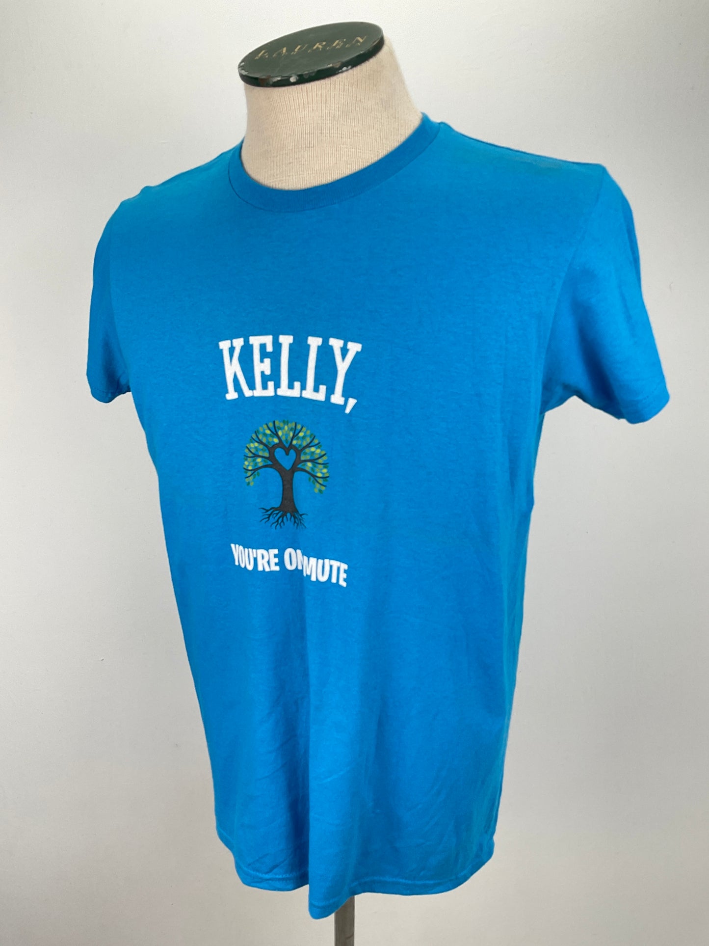 Camiseta Azul Gildan