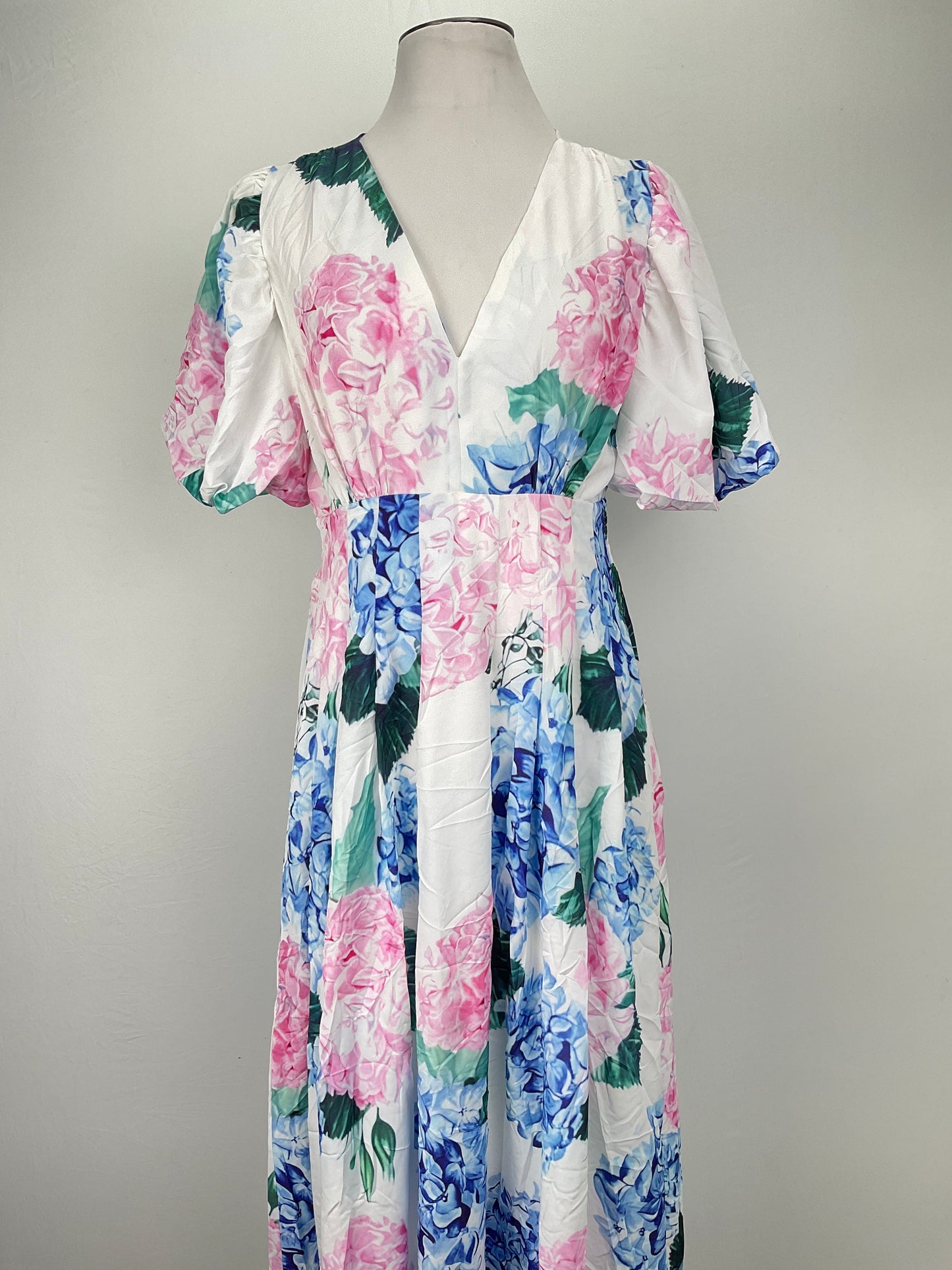 Vestido Blanco Floral Sissyai