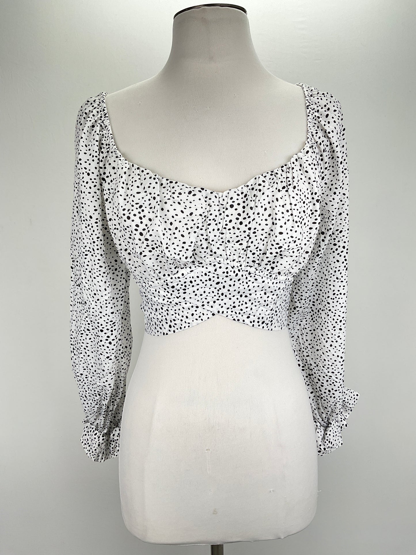 Blusa Blanco de Lunares Attar’d State