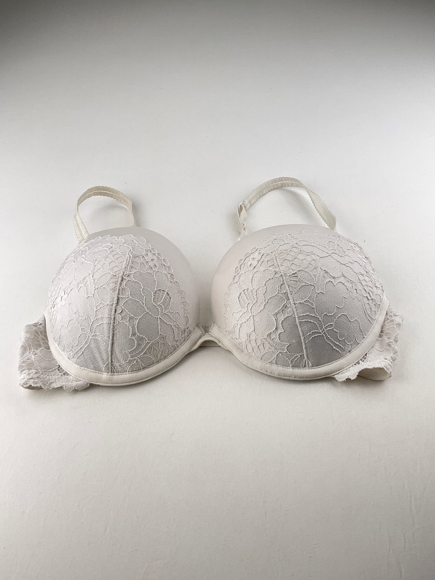 Brasier Blanco Floral Hm