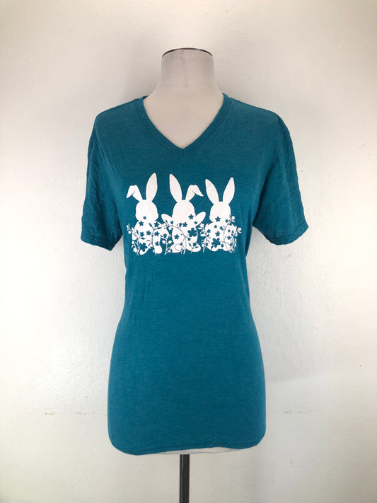 Camiseta Azul Anvil