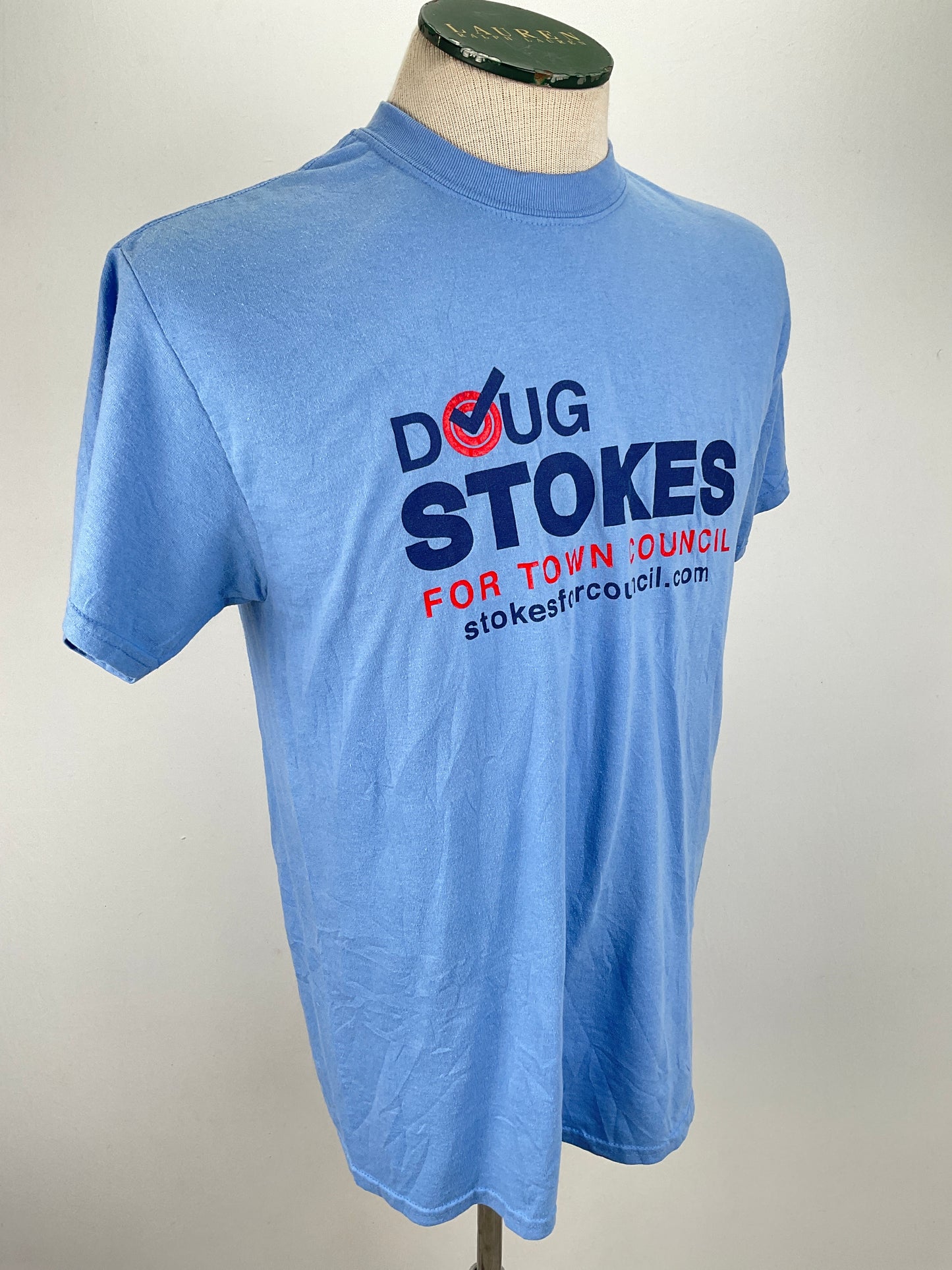 Camiseta Azul  claro Gildan