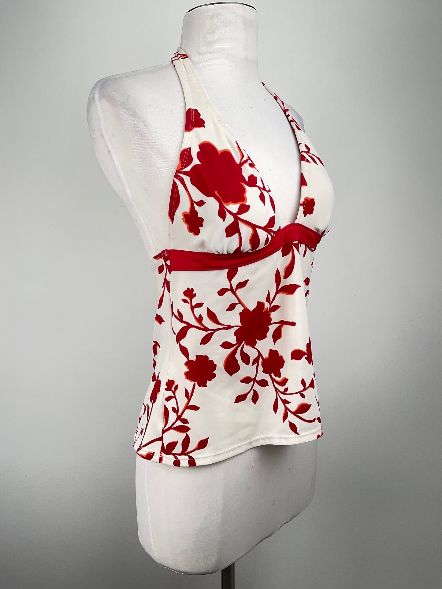 Blusa de Baño crema Floral Jantzen
