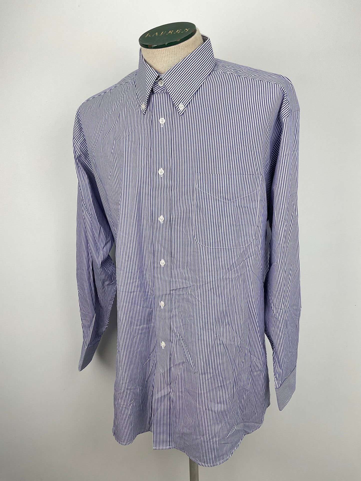 Camisa Azul claro de Rayas George