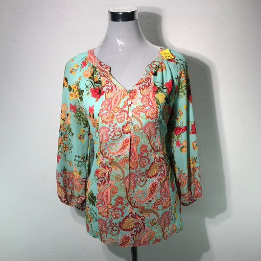Blusa Multicolor Fig and Flower