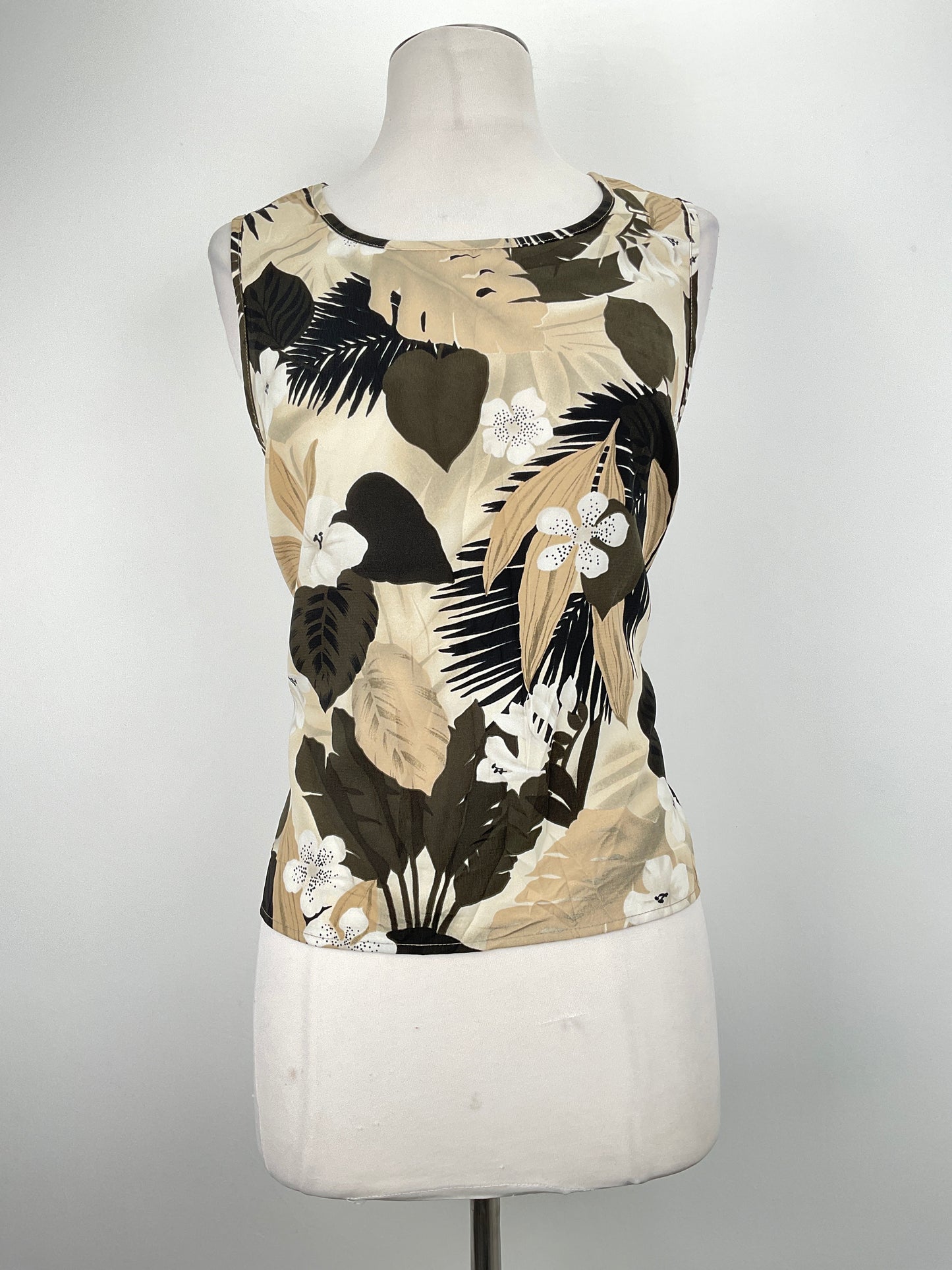 Blusa Crema Floral Essantials
