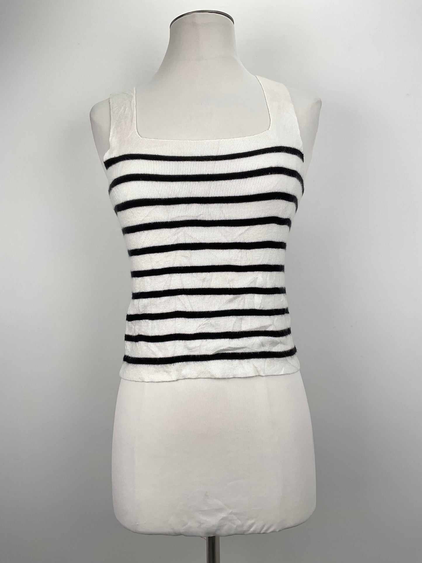 Blusa Blanco de Rayas Variangis