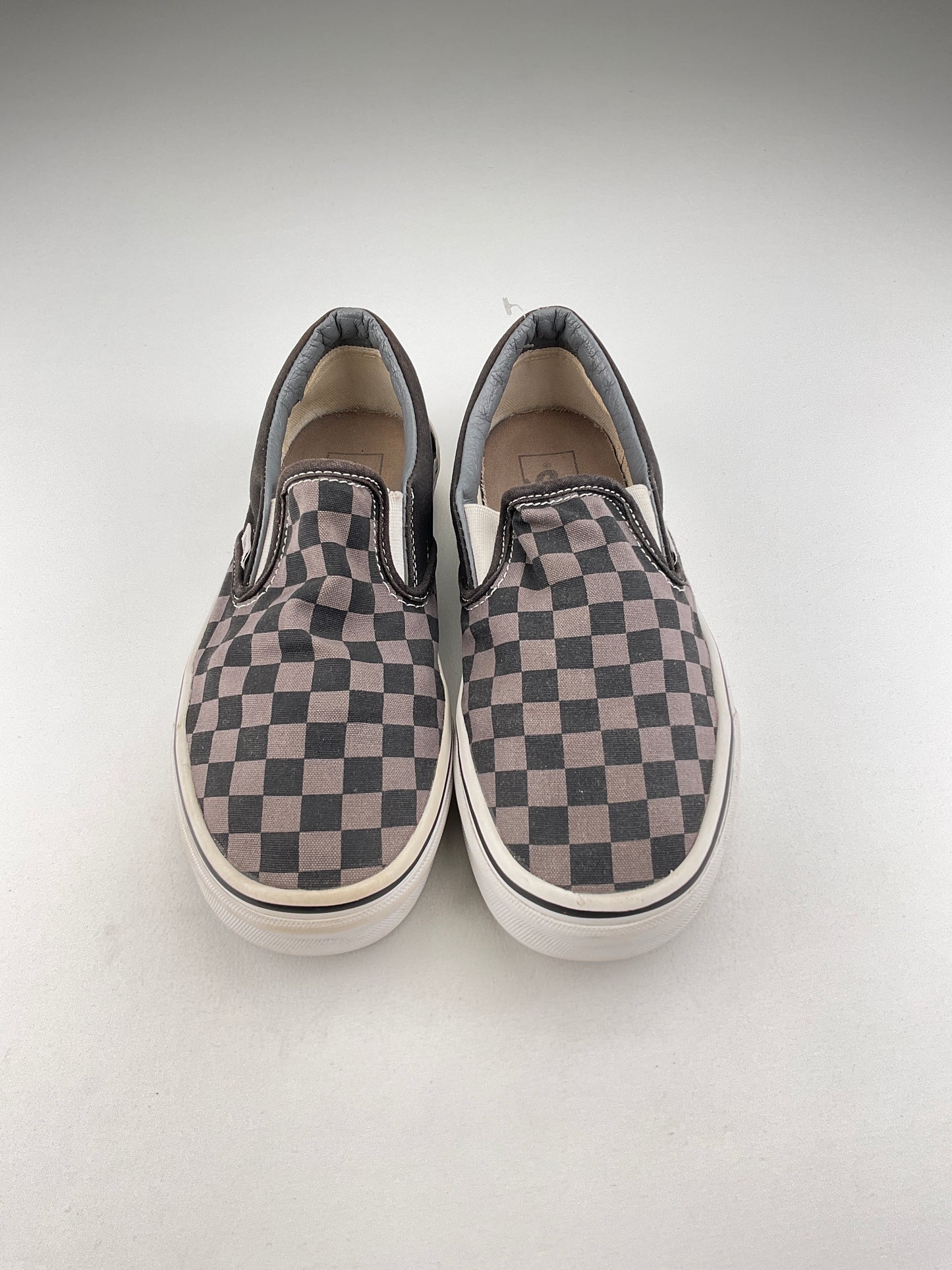 Alpargata Gris de Cuadro Vans