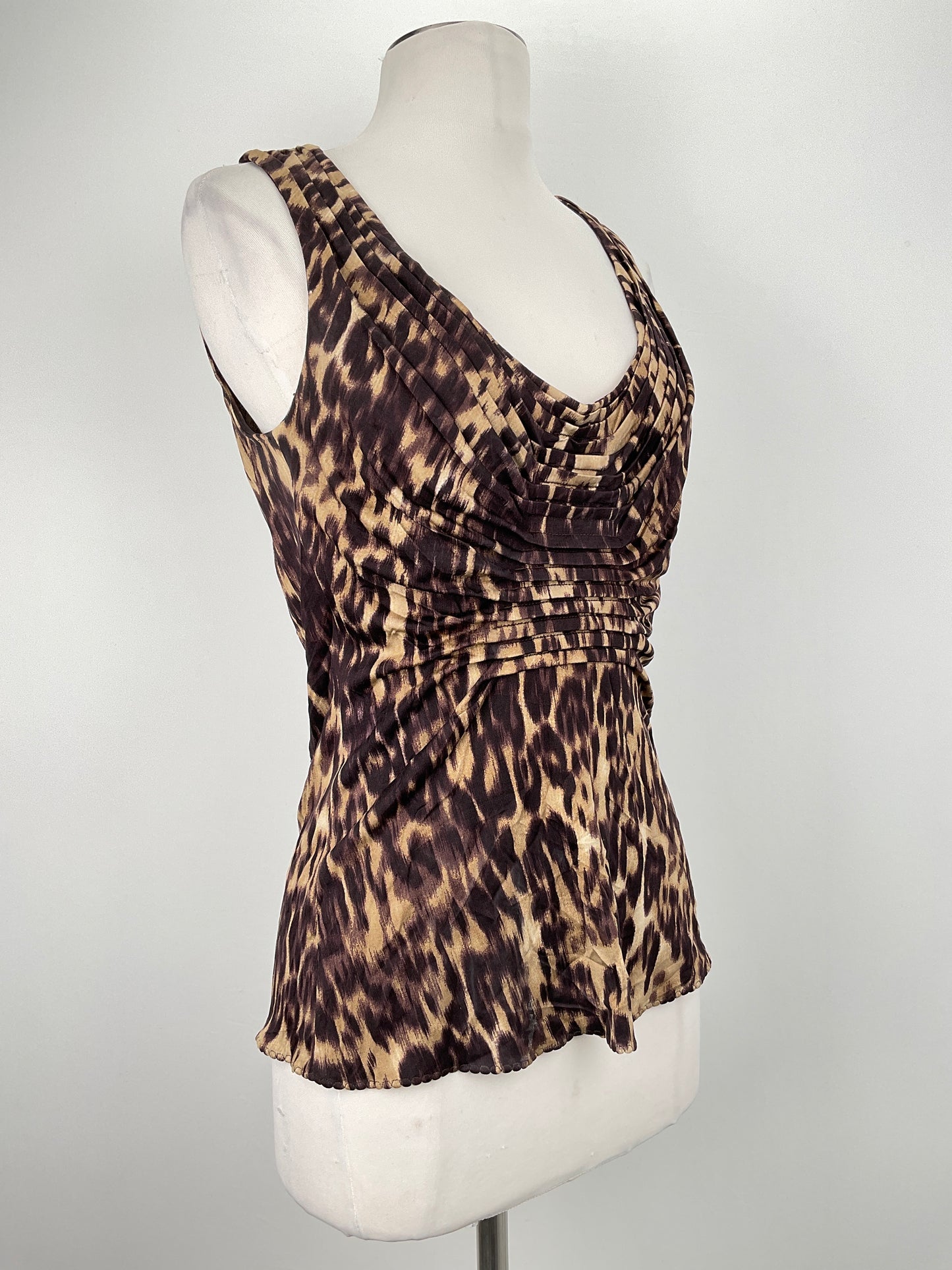 Blusa Animal print Elia tahari