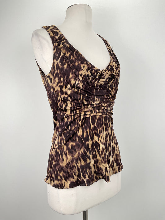 Blusa Animal print Elia tahari