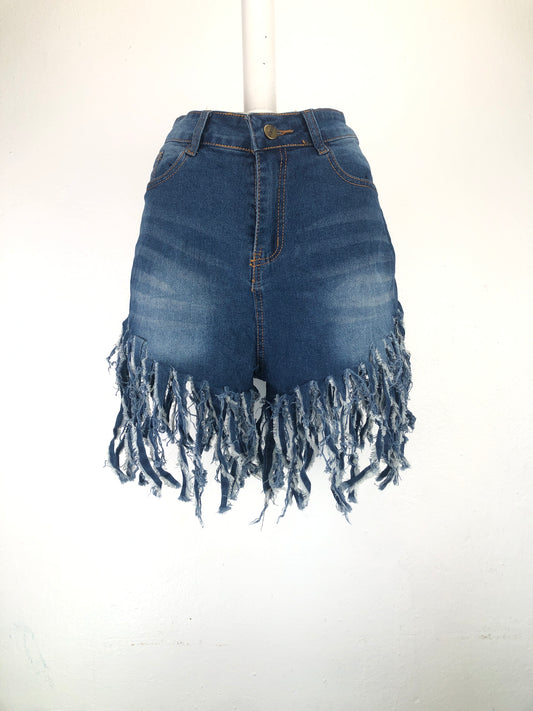 Short Jeans Azul Variangis