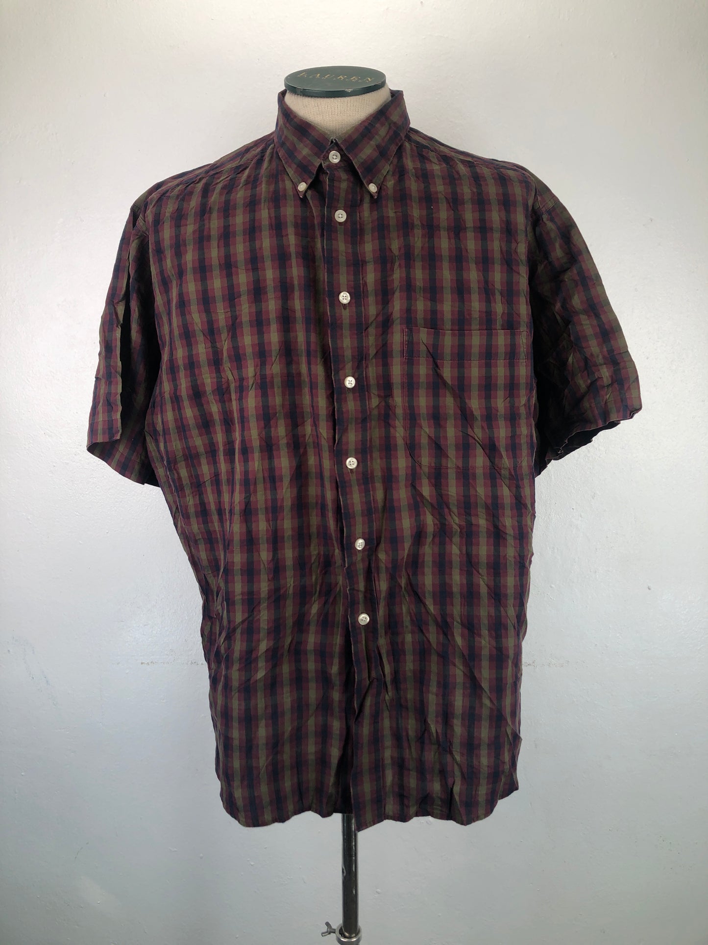 Camisa Multicolor De Cuadro Roundtree Yorke