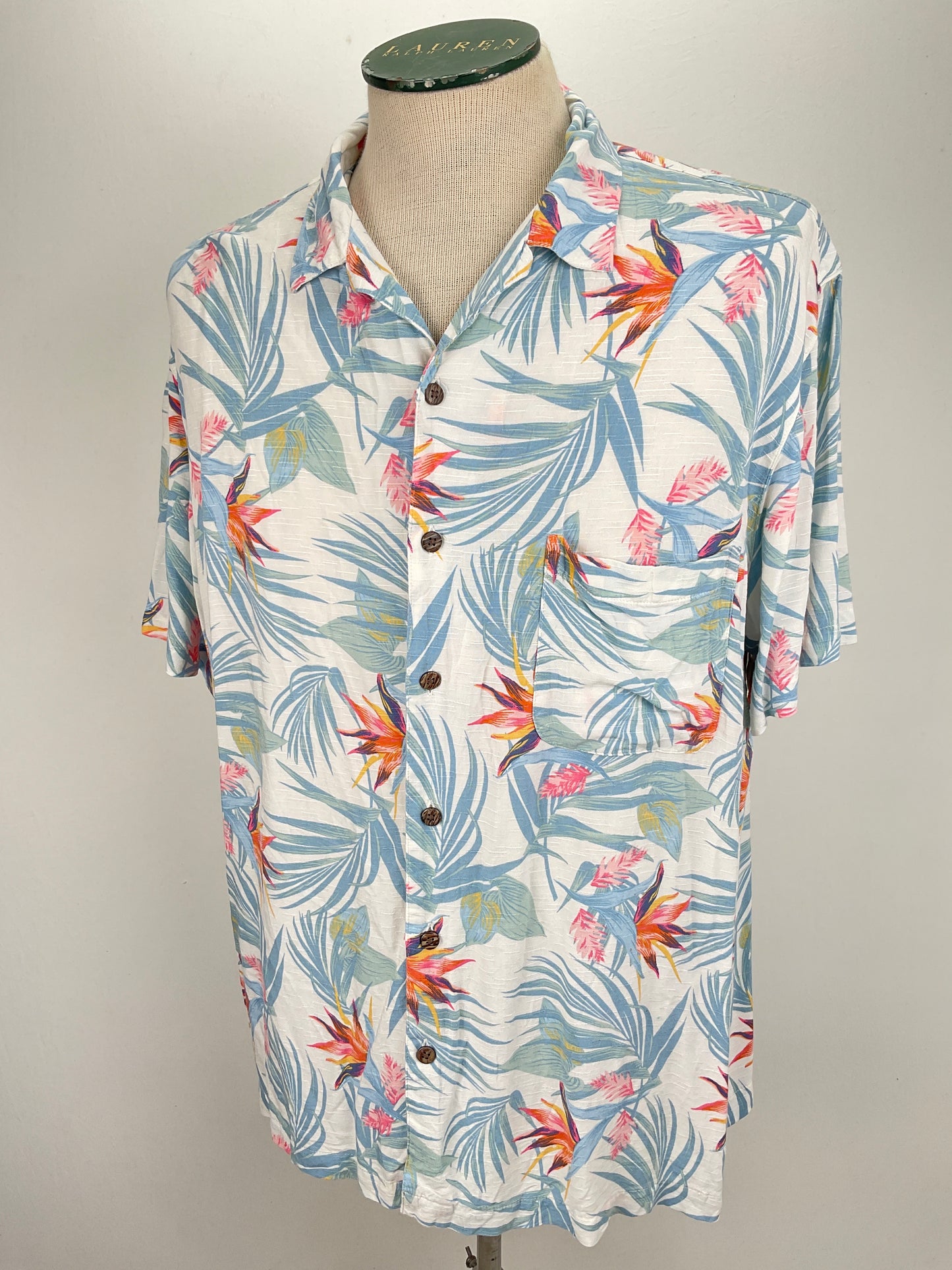 Camisa Blanco Floral George