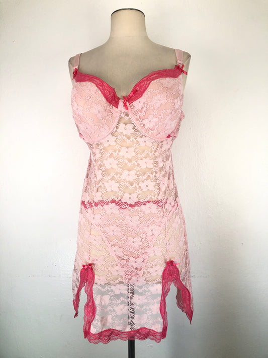 Bata De Dormi Rosado Intimates