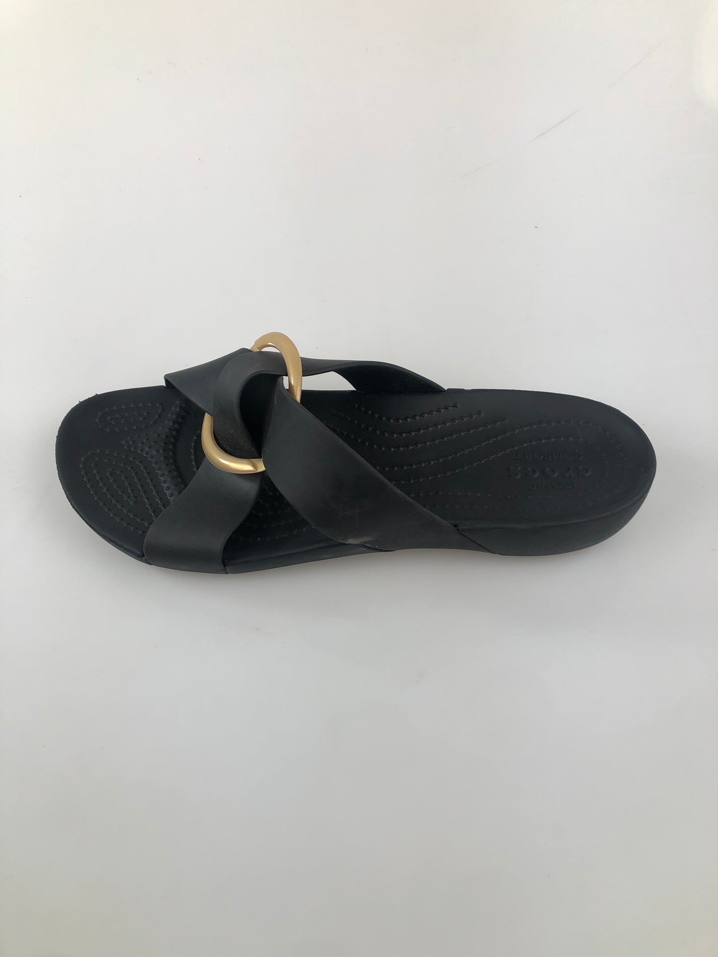 Sandalia Negro Crocs