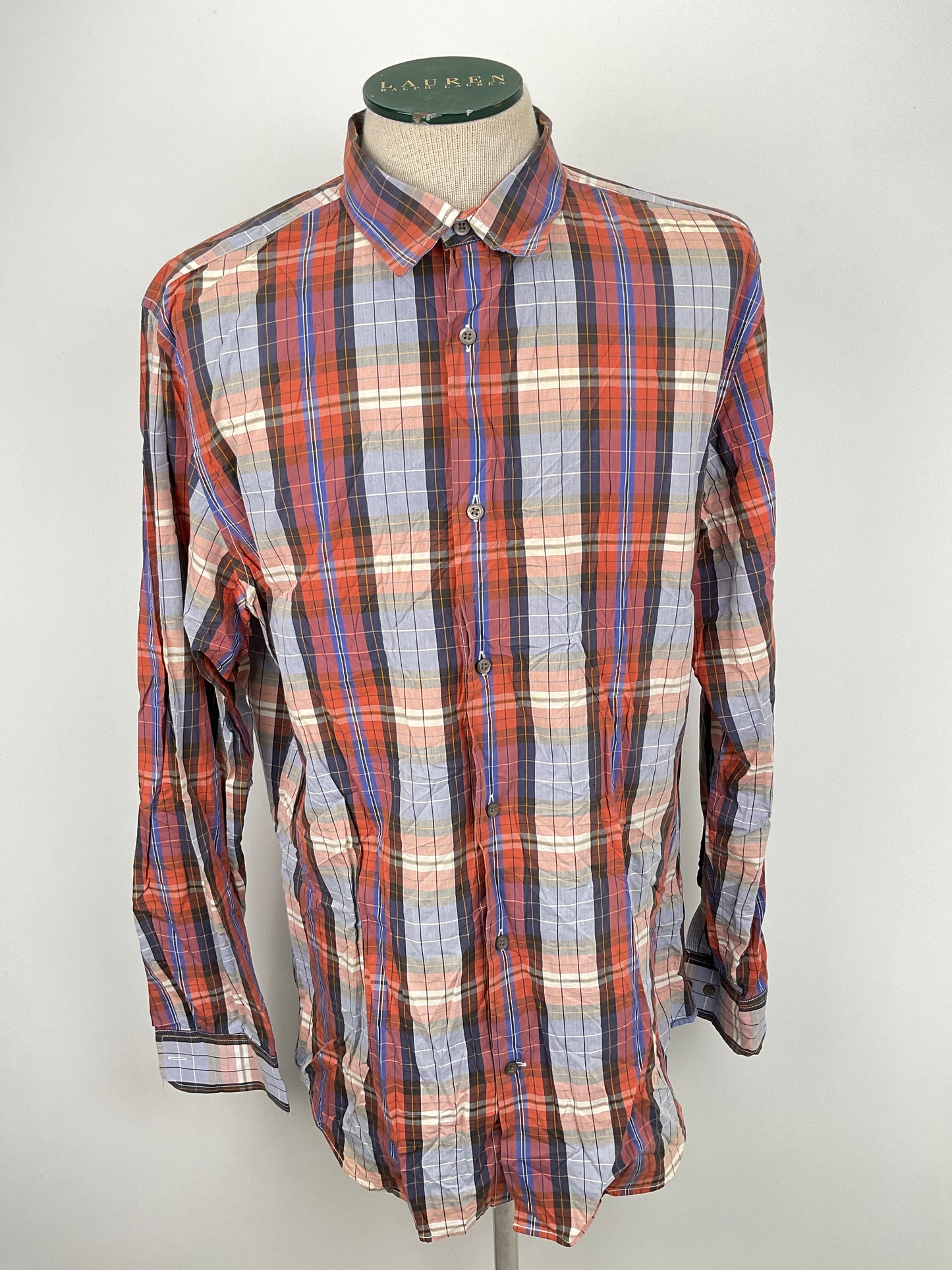 Camisa Multicolor de Cuadro Banana Republic