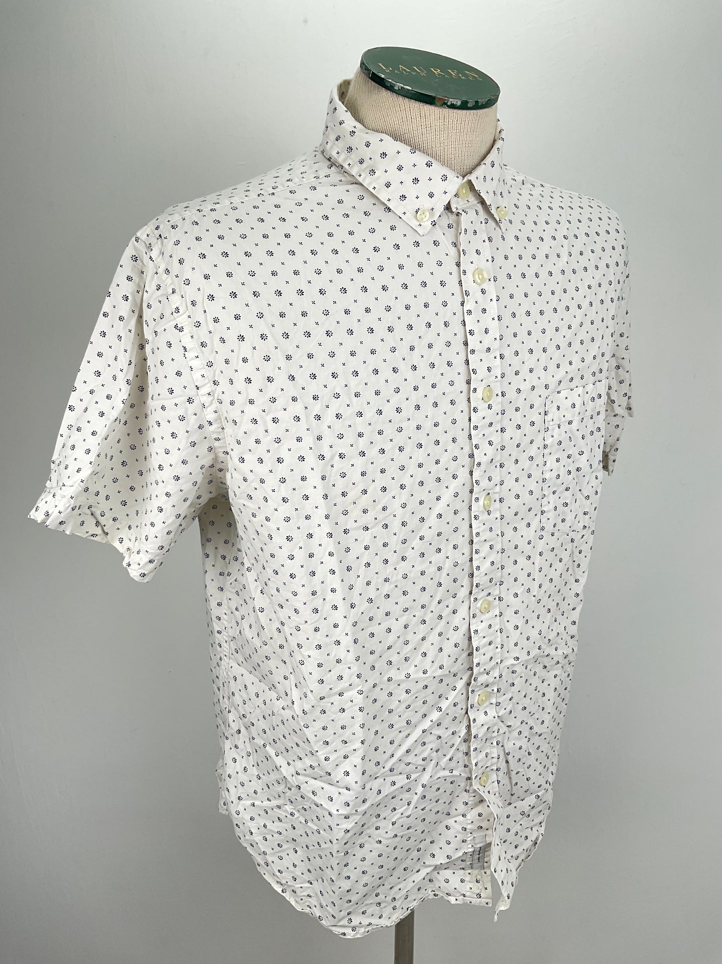 Camisa Blanco Floral Goodfellow