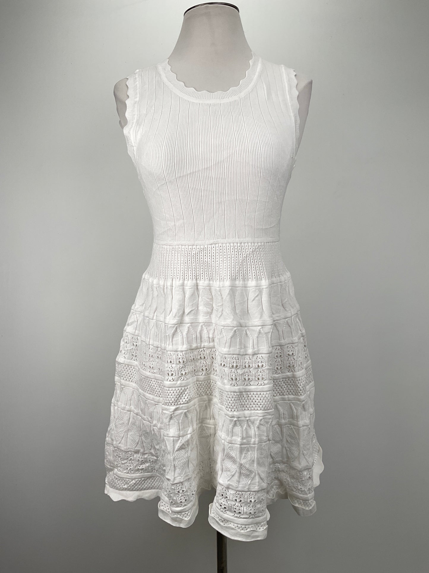 Vestido Blanco Floral Willow Wind