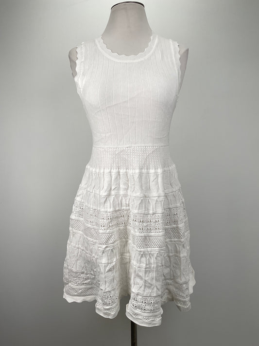 Vestido Blanco Floral Willow Wind