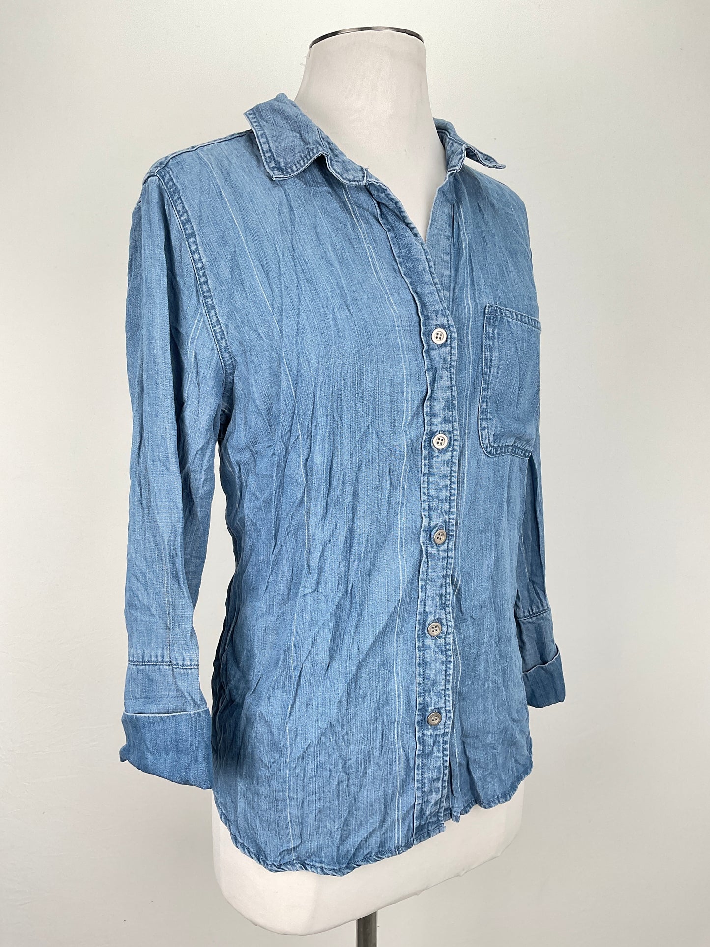 Camisa Jeans Azul Velvet Heart
